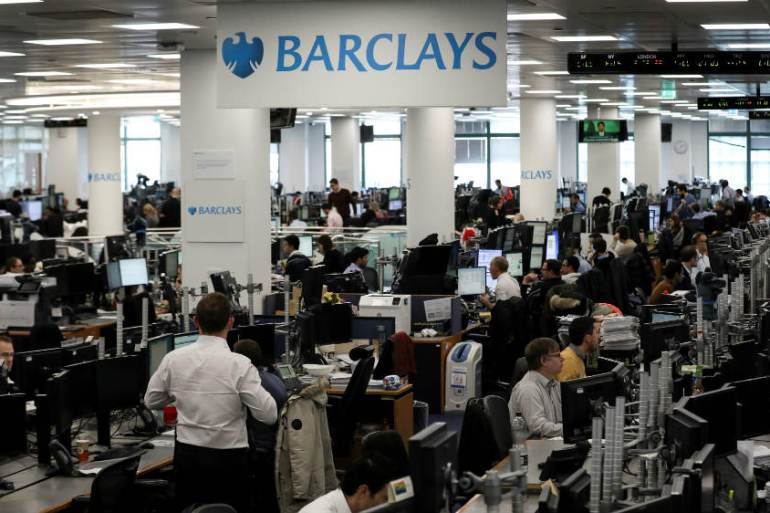 Barclays traders - reuters