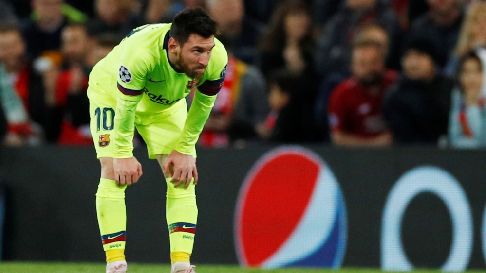 Messi was unable to influence the game [Phil Noble/Reuters]