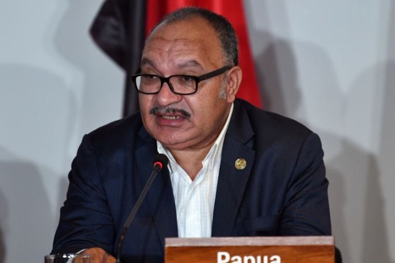 apua New Guinea''s Prime Minister Peter O''Neill