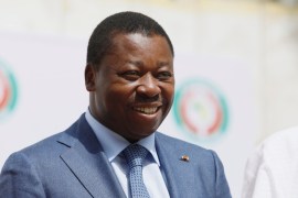 President of Togo Faure Gnassingbe