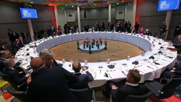 Summit meetings of European Council