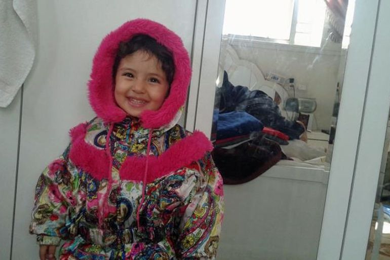 Aisha Allulu, 5, from Gaza received brain surgery in Jerusalem, alone