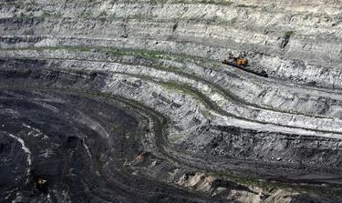 China open pit coal mine