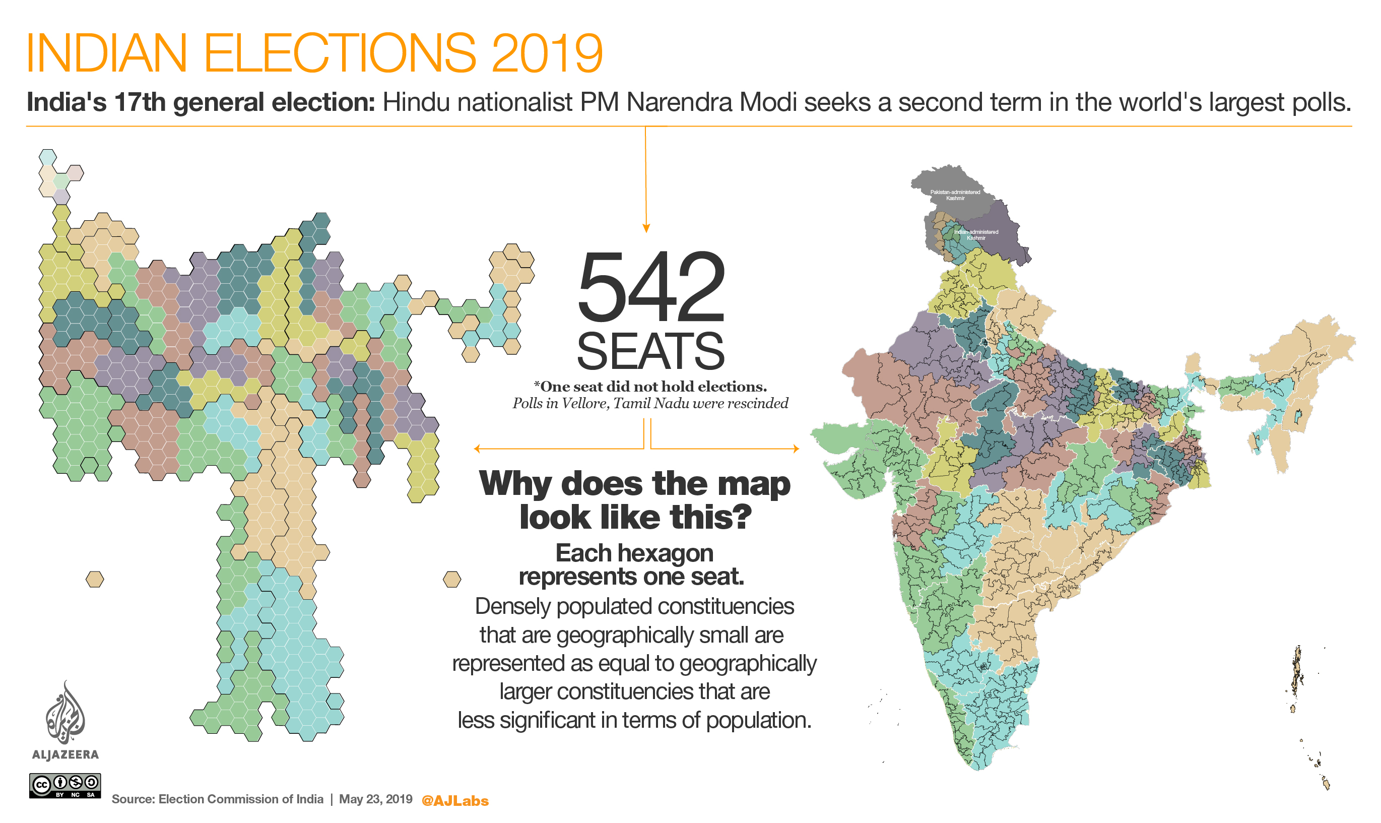 INTERACTIVE: Indian elections 2019  - Why does the map look this way?