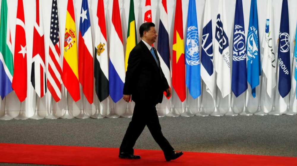 Xin Jinping at the G20 Summit, Osaka, Japan