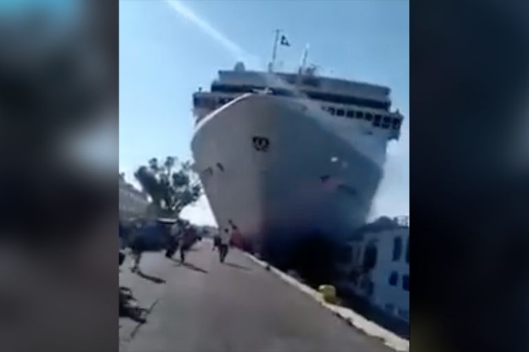 cruise ship [Still from video]