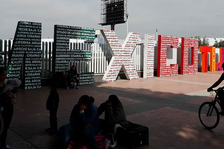 Mexico sign in Tijuana