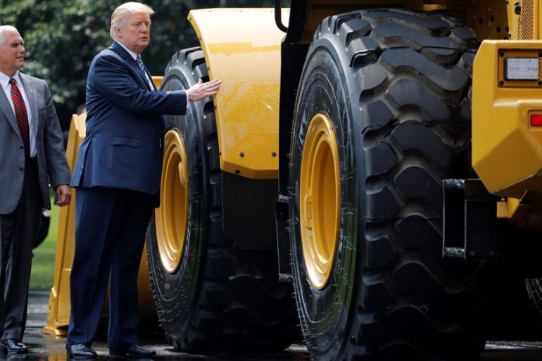 Trump tractor