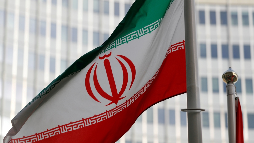 The Iranian flag flutters in front the International Atomic Energy Agency (IAEA) headquarters in Vienna, Austria March 4, 2019