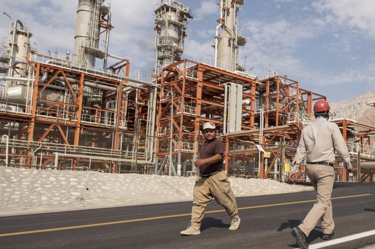 Iran gas installation