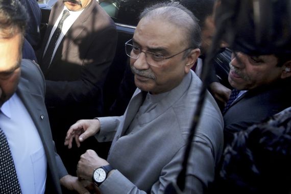 Asif Ali Zardari, former president of Pakistan