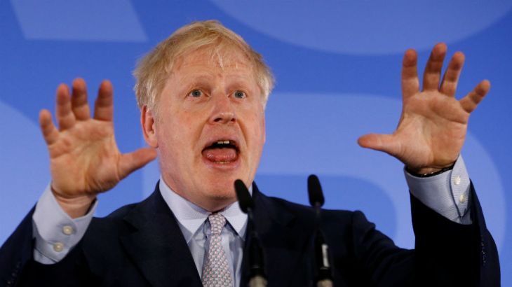 Boris at launch - Reuters