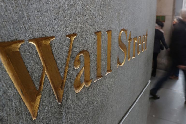 Wall Street signage/Wall Street
