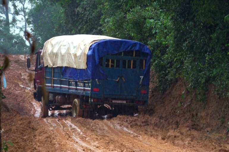 Truck in Sierra Leone - Risking it All