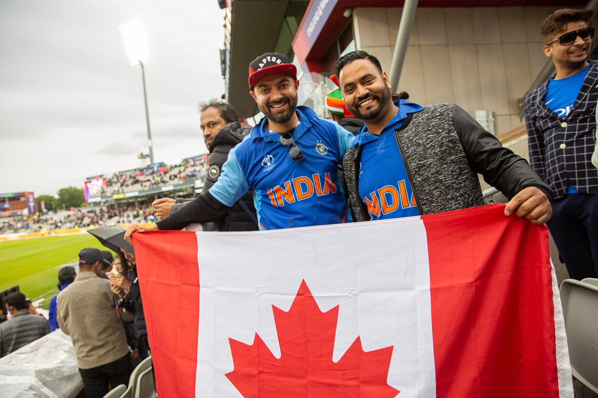 – Sahib and Jagdeep flew in from Canada to watch their first India-Pakistan cricket match and they left very impressed by what they saw. [Faras Ghani/Al Jazeera]