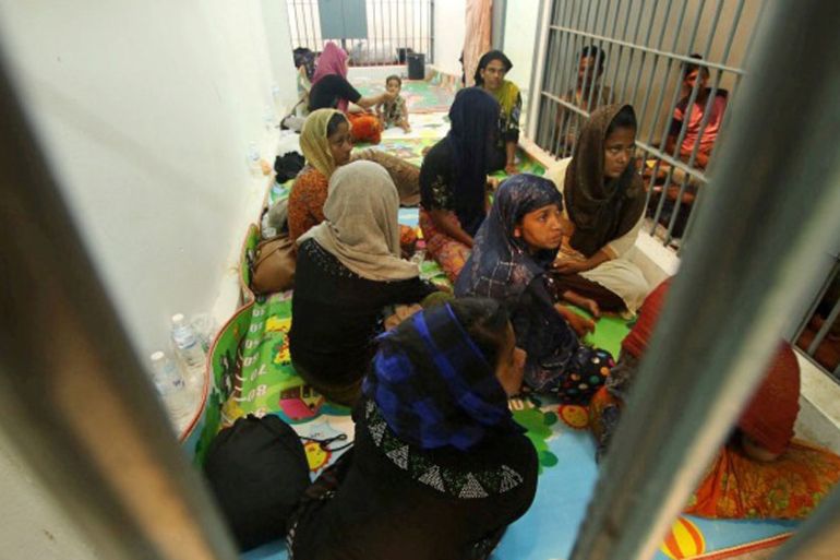 Rohingya detained in Thailand