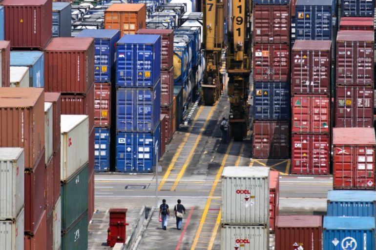 Singapore container port