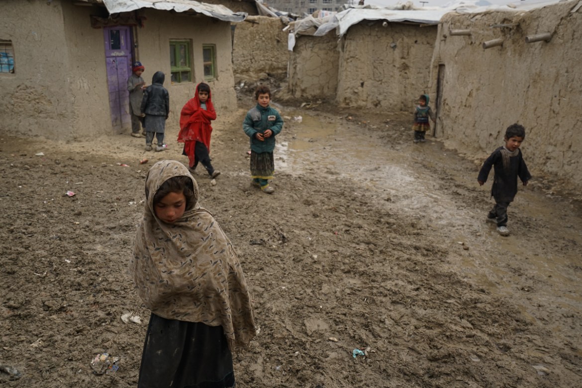 IDP Camp in Kabul [Sorin Furcoi/Al Jazeera]
