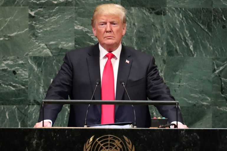TRump at UN Sept 2018