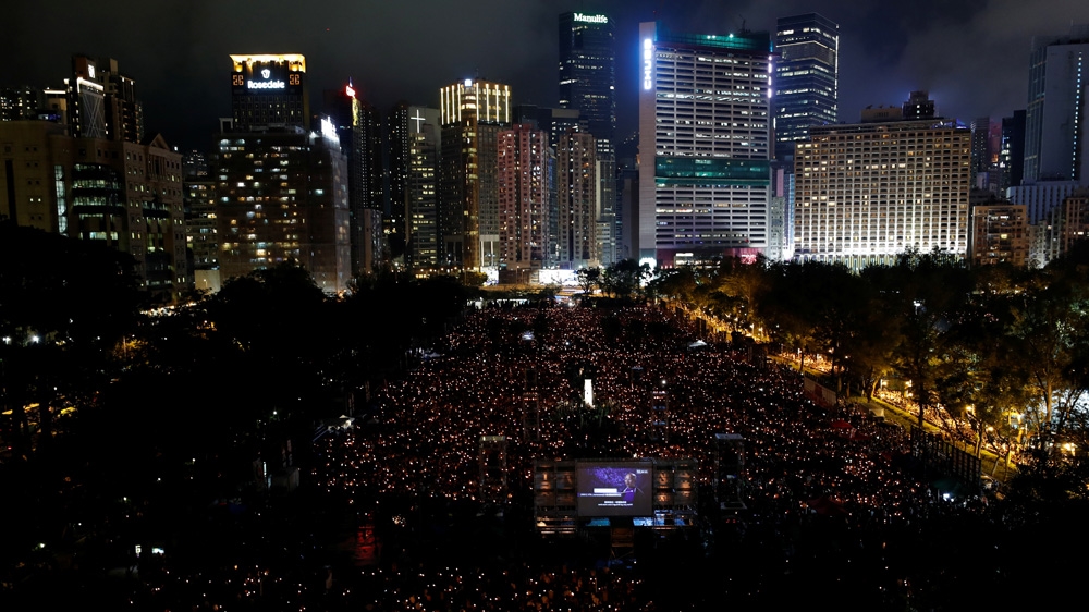Hong Kong Vigil 