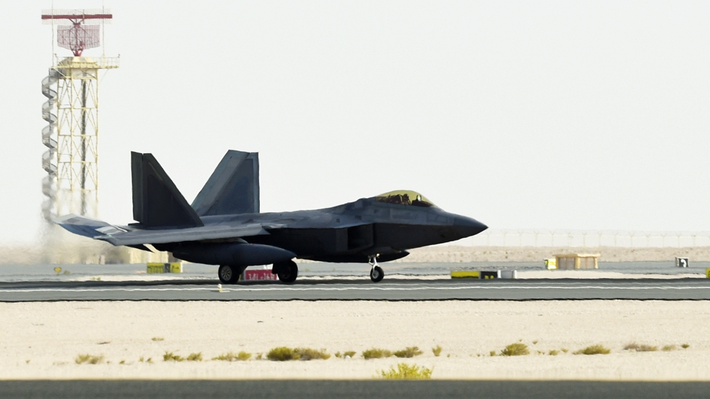 US has deployed F-22 stealth fighters to Qatar for the first time