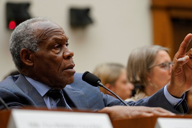 Actor Danny Glover in Congress on reparations