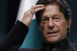Pakistan's Prime Minister Imran Khan walked back on many of his campaign promises in his first year in office, writes Siddiqui [AP Photo]