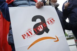 Amazon Workers Protest Against Jeff Bezos