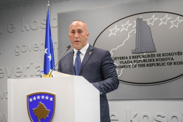 Kosovar PM Ramush Haradinaj resigns