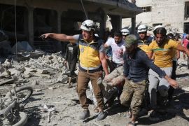 Russian airstrike kills at least 17 in marketplace in Idlib, Syria