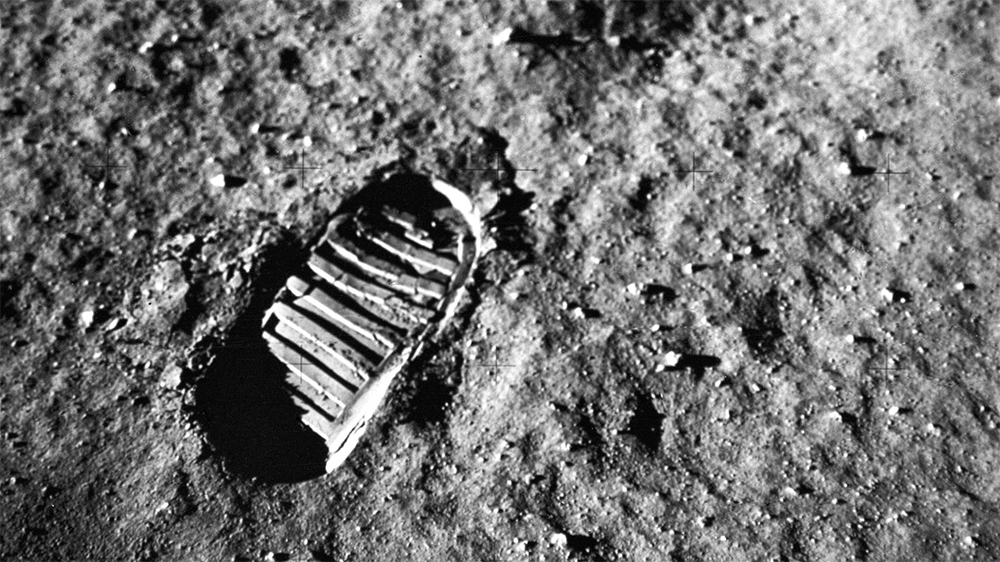 Moon footprint