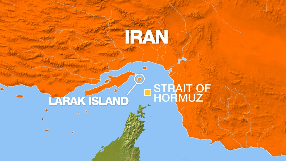 Iran Strait of Hormuz Larak Island 