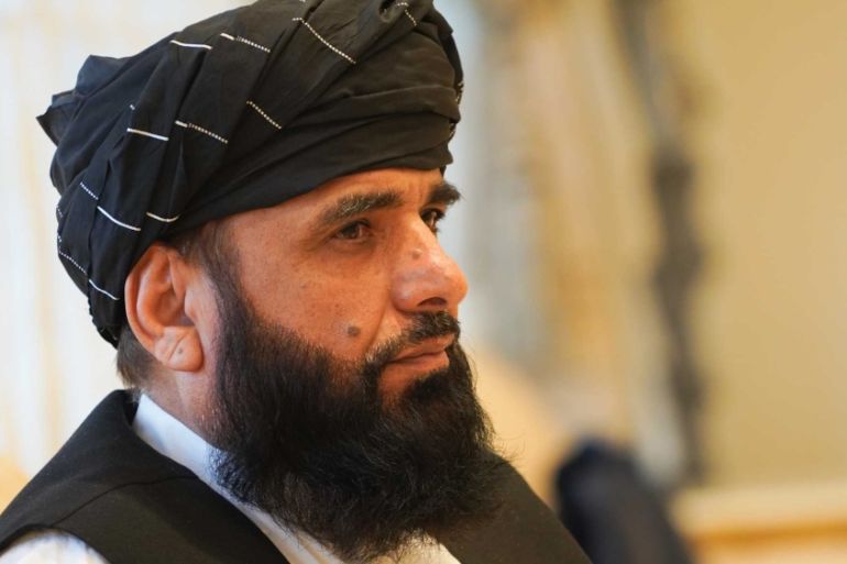 Suhail Shaheen, Taliban spokesperson [Sorin Furcoi/Al Jazeera]