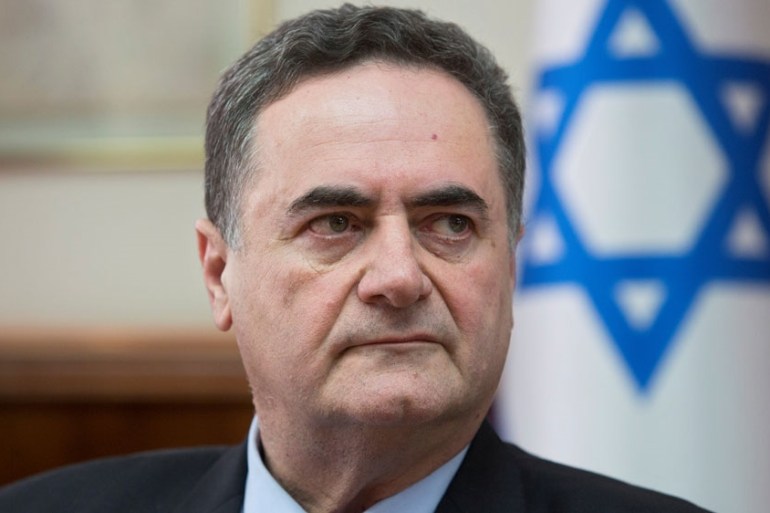 Israeli foreign minister Israel Katz