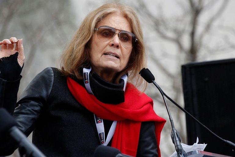 Gloria Steinem women''s march