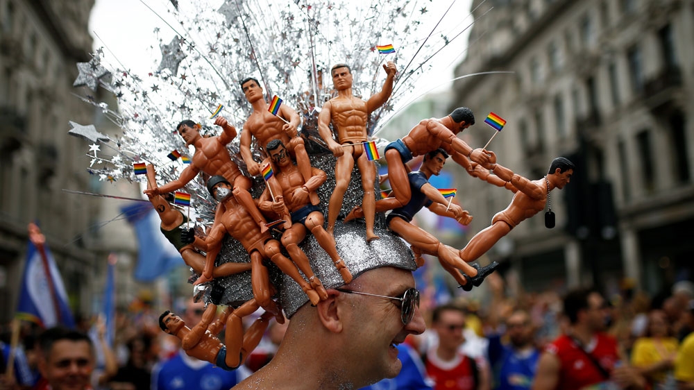 Pride in London parade