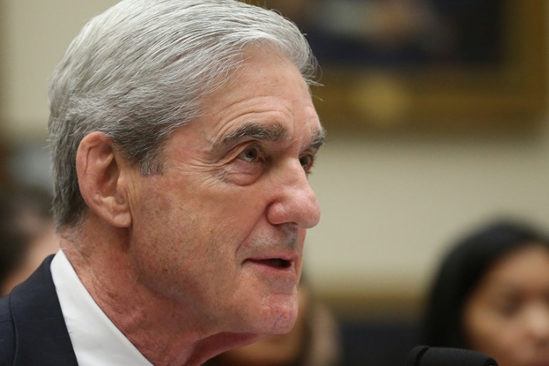 Former Special Counsel Robert Mueller testifies before a House Judiciary Committee hearing on the Office of Special Counsel''s investigation into Russian Interference in the 2016 Presidential Election