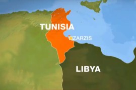 Tunisia map Zarzis