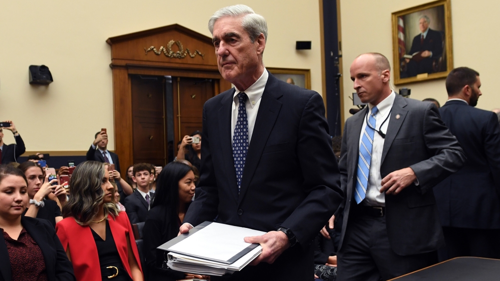 Former Special Prosecutor Robert Mueller arrives to testify before Congress on July 24, 2019, in Washington, DC. Mueller is expected to testify about his two-year report on his investigation of Russia