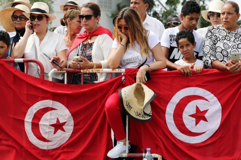 Tunisia holds funeral for president Beji Caid Essebs