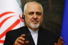 Iranian Foreign Minister Mohammad Javad Zarif in Moscow