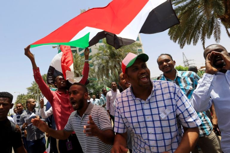 Members of Sudan''s alliance of opposition