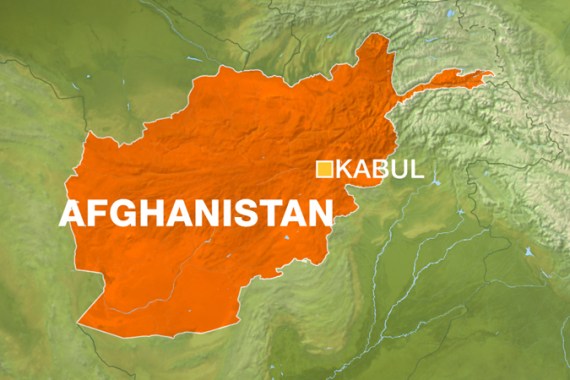Afghanistan Kabul map