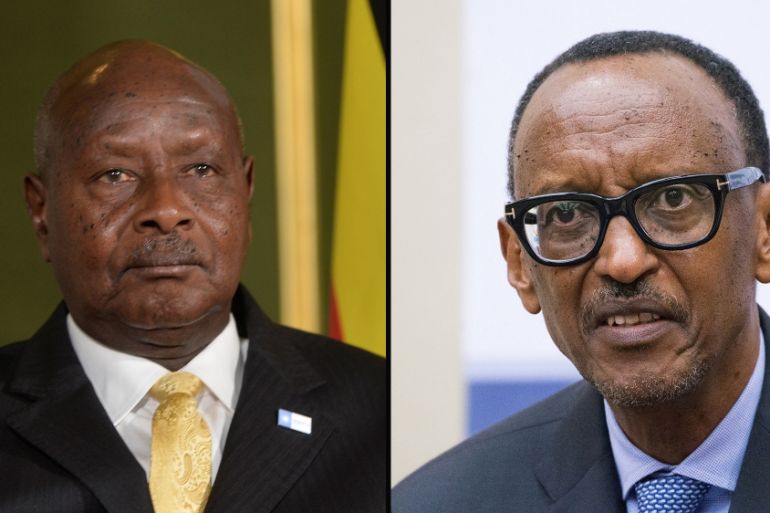 Yoweri Museveni and Paul Kagame