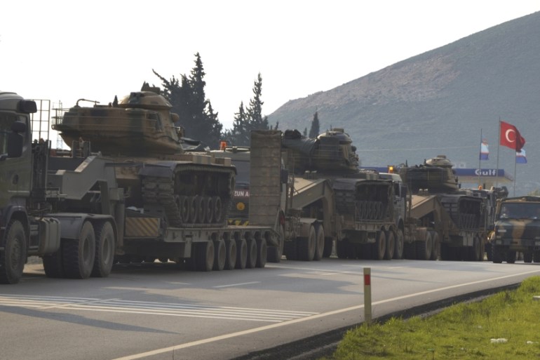 Turkey military syrian border AP photo