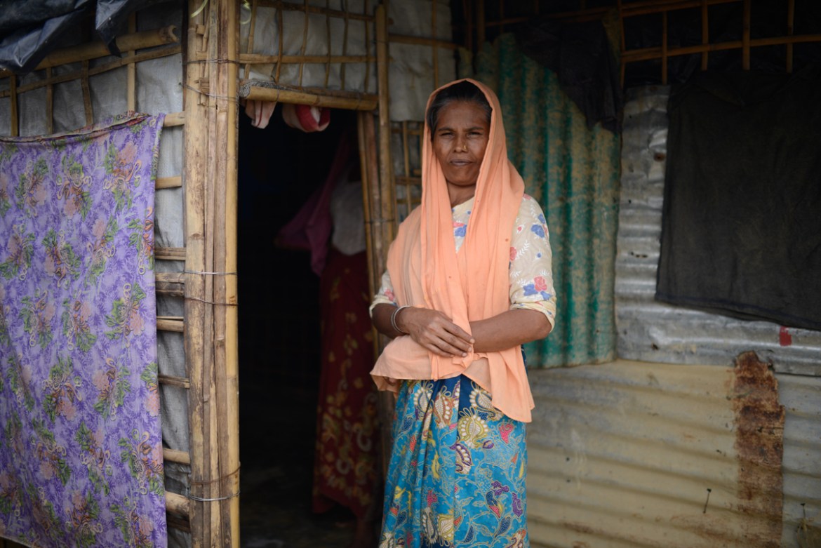 Hamida lives in Salbagan rohingya refugee camp said, i have few family members there but right now i dont know if there alive or not. Mahmud Hossain Opu/Al Jazeera