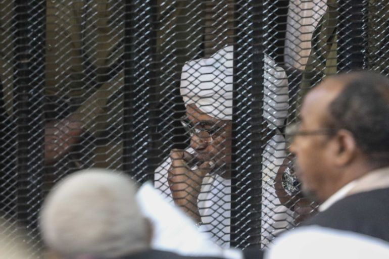 Omar al-Bashir''s trial in Khartoum