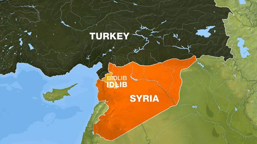 Idlib map - Syria 