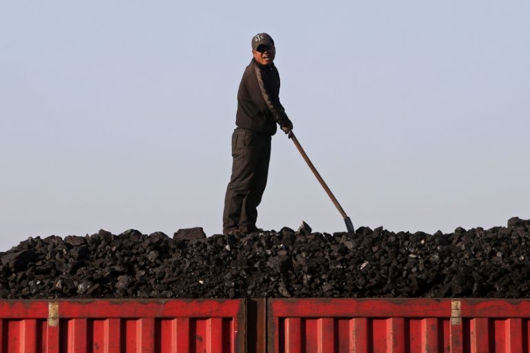China coal mine