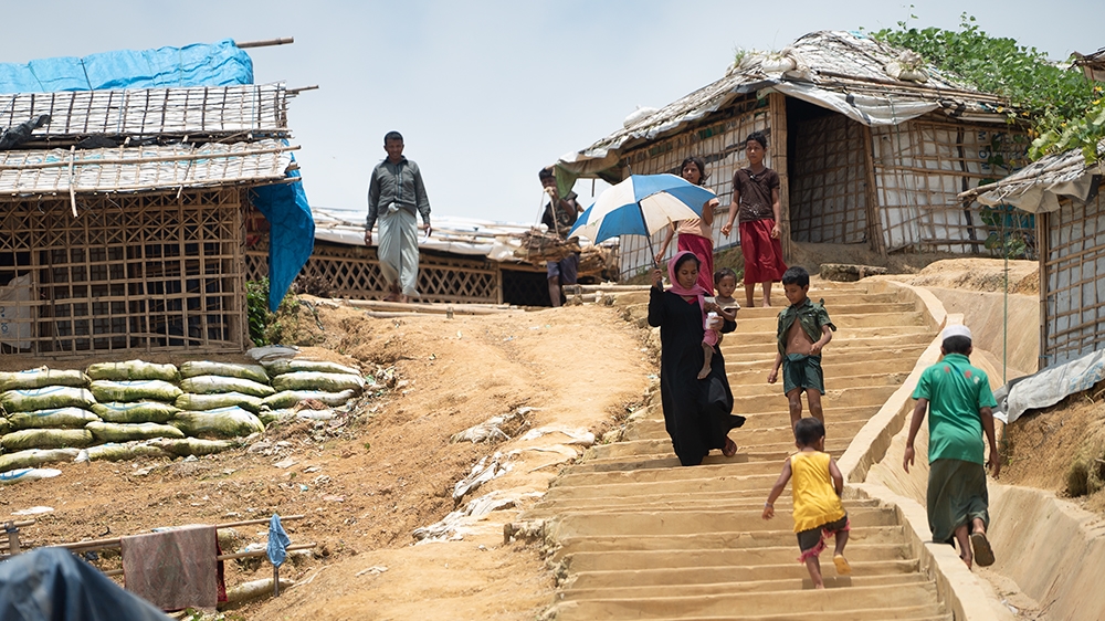 Rohingya refugees in Kutupalong-Balukhali refugee camp, Cox's Bazar, Bangladesh, August 9, 2018 [File:Sorin Furcoi/Al Jazeera]
